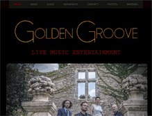 Tablet Screenshot of golden-groove.com